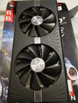 Sapphire nitro RX 570 8 Гб