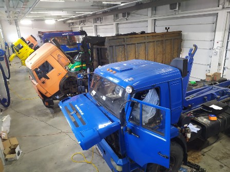 ������ � ��������� ������������ ����������� KAMAZ � ����������